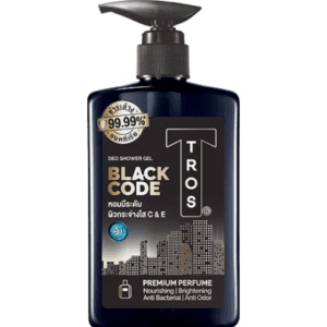 Sữa Tắm Nam Hương Nước Hoa Tros Pro Black Code Shower Gel Neo Corporate (Chai/450ml)