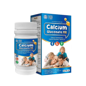 Bổ Sung Canxi Calcium Gluconate mk BeatexPharm (Chai/100v)