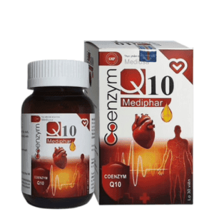 Viên Uống Chống Oxy Hóa Coenzyme Q10 Mediphar (Hộp/30V)