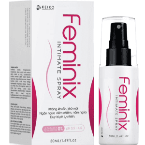 Xịt phụ khoa làm sạch kháng khuẩn Feminix Spray SJK (Chai/50ml)
