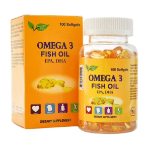 Bổ sung Omega 3 Fish Oil Nature Gift (Lọ/100V)