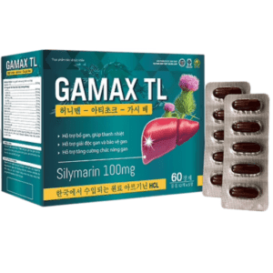 Giải độc gan Gamax TL Tradiphar (Hộp/60v)