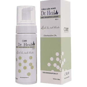 Tắm gội khô dành cho người bệnh Dr. Heal Herbal Pharma (Chai/150ml)