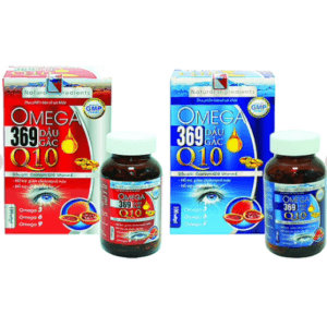 Viên uống Omega 369 dầu gấc Q10 Mediphar (Lọ/100V)