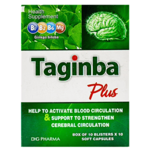 Taginba Plus Dhg (Hộp/100v)