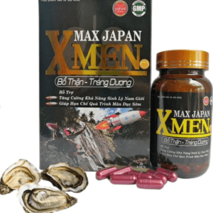 Bổ thận Tráng dương Xmen Max Japan Stp (Lọ/30v )