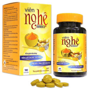 Viên nghệ hỗ trợ dạ dày domesco (Hộp/180v)