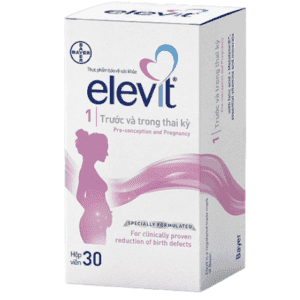 Vitamin tổng hợp cho bà bầu elevit bayer (Hộp/30v)