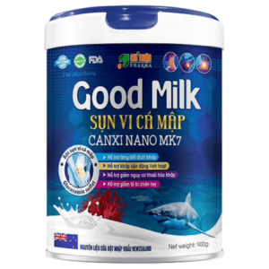 Sữa good milk sụn vi cá mập Canxi Nano Mk7 Minh Chung (Hộp/900gr)