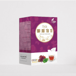 Trà rau má tía tô thanh nhiệt mát gan Gigaherbs (Hộp/90túi)