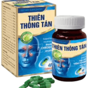 Hỗ trợ điều trị viêm mũi viêm xoang thiên thông tán Diamond pháp (Lọ/40v)