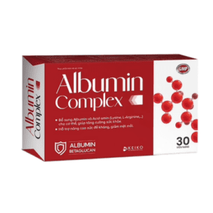 Tăng cường sức khỏe Albumin Complex Amepro (Hộp/30v)