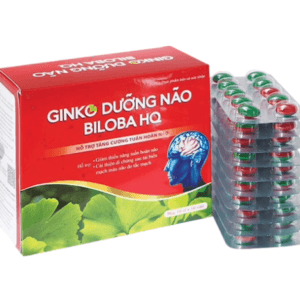 Ginko dưỡng não Biloba Hq Pulipha (Lọ/100v)