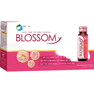 Nước uống đẹp da Blossomy Rohto (Hộp/10chai/50ml)
