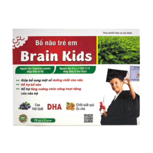 Cốm Bổ Não Trẻ Em Brain Kids Mekong (Hộp/20gói/3gr)