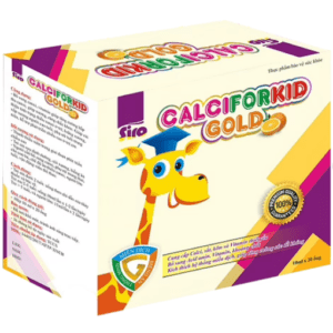 Siro bổ sung canxi cho bé Calciforkid Gold Nhật Việt Pharma (Hộp/20o/10ml)