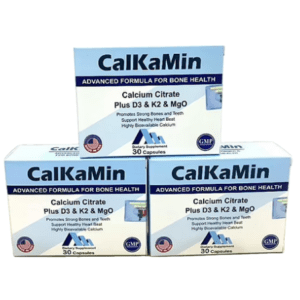 Viên Uống Hỗ Trợ Xương Răng Chắc Khỏe Calkamin Calci D3 K2 AVA (Hộp/30V)