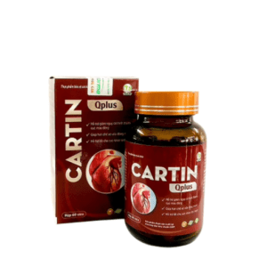 Hỗ trợ tim mạch Cartin Qplus Stp (Lọ/60v)
