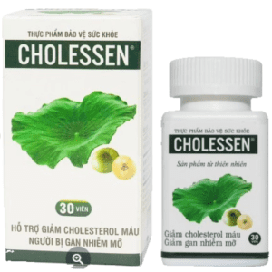 Giúp giảm Cholesterol máu Cholessen Decotra (Lọ/30v)