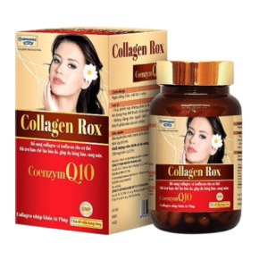 Đẹp da Collagen Rox Coenzym Q10 HD Pharma (Lọ/60v) (đỏ)