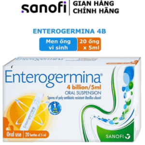 Enterogermina 4 Billion/5ml Sanofi (Hộp/20ống/5ml)