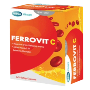 Ferrovit C Mega (Hộp/30 viên nang)