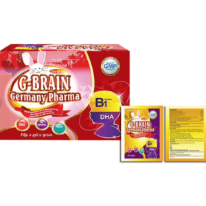 Cốm bổ não G-Brain Germany Mediphar (Hộp/30gói/3gr)