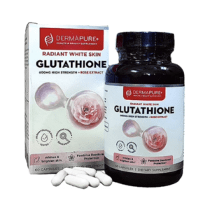 Hỗ trợ trắng da Glutathione Dermapure+ (Lọ/60v)