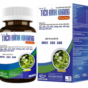 Tiền Đình Khang Kigona Eloge France Việt Nam (Lọ/60v)