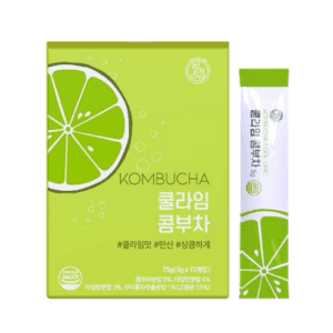 Detox Giảm Cân Trà Kombucha Vị Chanh Healslab (Hộp/15gói/5gr)