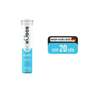 Sủi Hỗ Trợ Giảm Căng Thẳng Kudos Balance Magnesium With B Vitamin Complex And D3 Sanotact (Tuýp/20v)