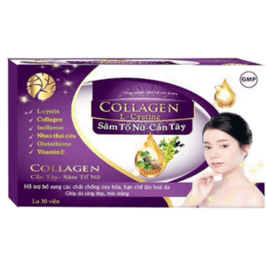 Viên uống collagen L-Cystine Th Pharma (Lọ/30v) (tím)