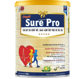Sữa bột cho người gầy người bệnh Livigold Sure Pro (Hộp/900gr)