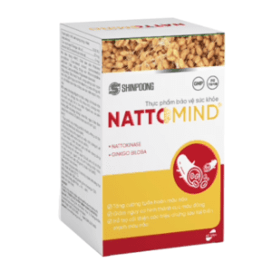 Giảm nguy cơ hình thành cục máu đông Nattomind Shinpoong (Hộp/60v)