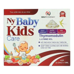 Siro giúp trẻ ăn ngủ ngon Ny Baby Kids Care (Hộp/20ống/10ml)