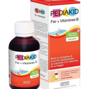 Siro bổ sung sắt Pediakid Fer Vitamins B ineldea (Chai/125ml)