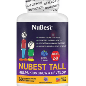 Hỗ trợ phát triển chiều cao NuBest Tall 2-9 Bactolac (Lọ/60v)