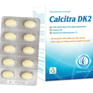 Bổ xương Calcitra DK2 Tv.pharm (Hộp/50v)