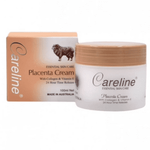 Kem dưỡng nhau thai cừu Collagen & Vitamin E Placenta Cream Careline (Chai/100ml)