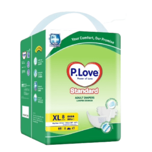 Tã dán người lớn size XL p.Love (Gói/8miếng)