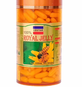 Sữa ong chúa Royal Jelly 1450mg Costar (Hộp/365v)