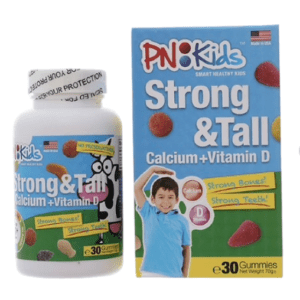 Kẹo dẻo bổ xương pn kids strong tall santa cruz (Lọ/30v)