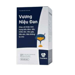 Hỗ trợ giảm tiểu đêm Vương Niệu Đan Thái Minh (Lọ/80v)