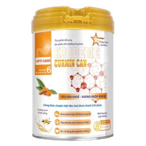 Sữa nghệ hỗ trợ dạ dày Koobeme Curmin Can Nutrition (Hộp/800gr)