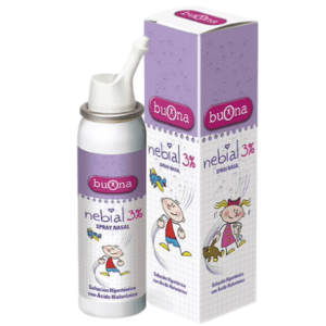 Xịt mũi ưu trương Nebial / Nebianax 3% Buona (Chai/100ml)