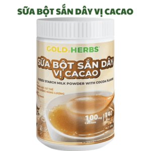 Sữa Bột Sắn Dây Vị Ca Cao GoldzHerbs (Hũ/500gr)