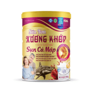 Sữa Non Xương Khớp Canxi Nano MK7 Sụn Cá Mập Quốc Gia màu tím (Hộp/900gr)