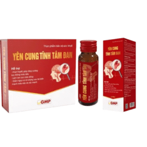Hỗ Trợ Ngừa Đột Quỵ Tan Cục Máu Đông Yên Cung Tĩnh Tâm Đan SonghanPharma (Hộp/2 chai/45ml)
