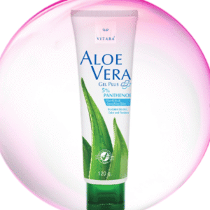 Gel Thoa Dịu Da Aloe Vera Plus 5% Panthenol Thái Lan (Tuýp/120gr)