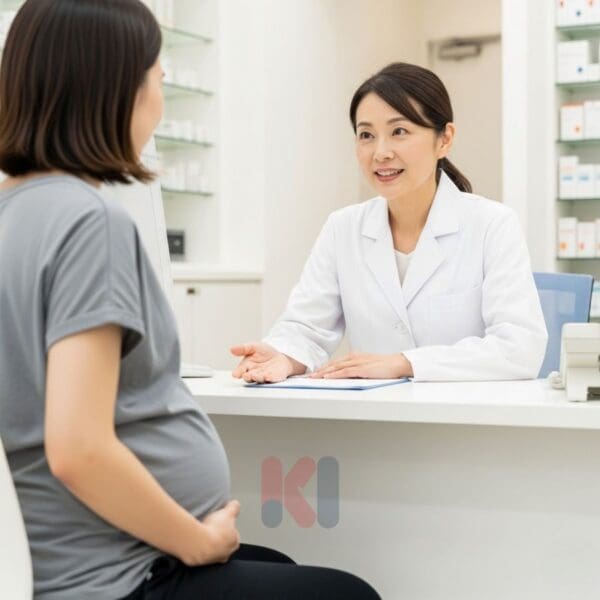 Dược sĩ tư vấn chế độ ăn cho bà bầu bị nôn.